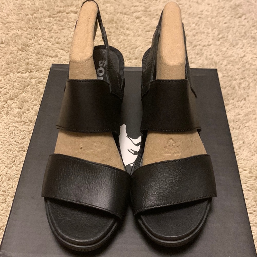 Sorel Joanie II Slingback Black size 8.5